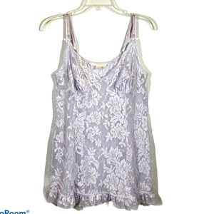 Victoria’s Secret Lace Plunge Slip Nightgown